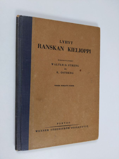 W. O. Streng-Renkonen : Lyhyt ranskan kielioppi
