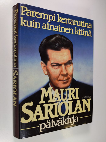 Mauri Sariola : Mauri Sariolan päiväkirja : parempi kertarutina kuin ainainen kitinä
