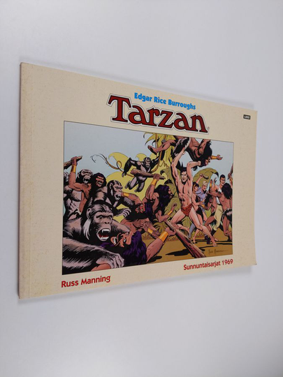 Russ Manning : Tarzan : sunnuntaisarjat 1969