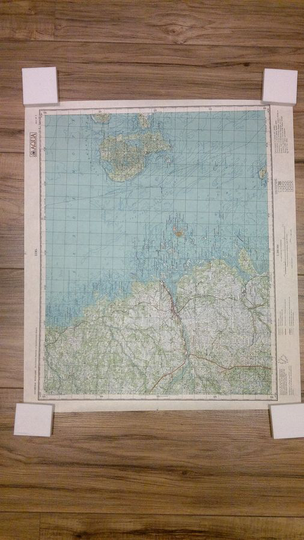 Vienan Kemi / Kem 1:200000 (venäjänkielinen)
