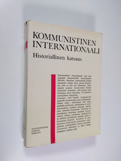 Kommunistinen internationaali : historiallinen katsaus