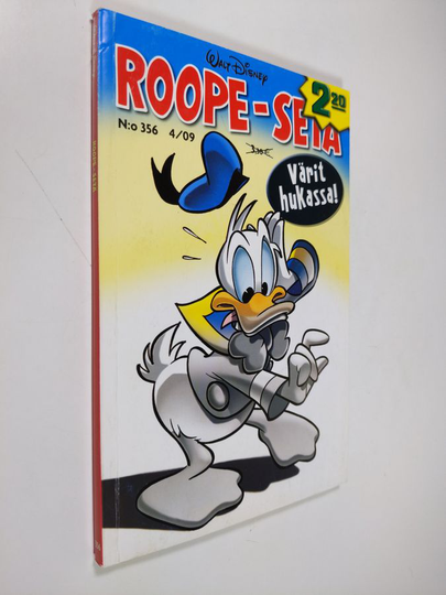 Walt Disney : Roope-setä 4/09 : Värit hukassa!