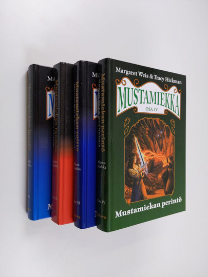 Margaret Weis ym. : Mustamiekka 1-4 : Mustamiekan taonta ; Mustamiekan tuomio ; Mustamiekan voitto ; Mustamiekan perintö