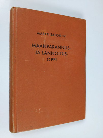 Martti Salonen : Maanparannus- ja lannoitusoppi