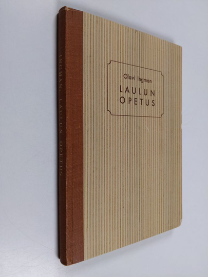 Olavi Ingman : Laulun opetus