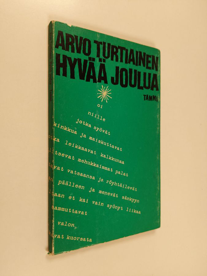 Arvo Turtiainen : Hyvää joulua : Runoja