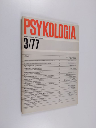 Psykologia 3/77