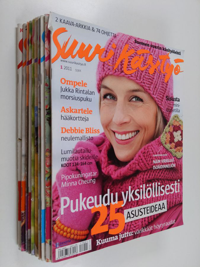 Suuri käsityö 2011 : vuosikerta 10 lehteä