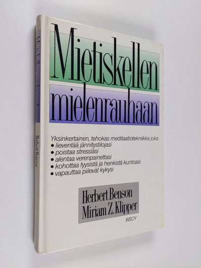 Herbert Benson : Mietiskellen mielenrauhaan