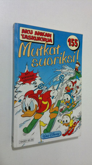 Walt Disney : Mutkat suoriksi! - Aku Ankan taskukirja 155