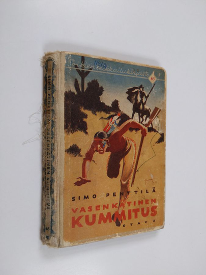 Simo Penttilä : Vasenkätinen kummitus : Hyppivän Huulen seikkailut jatkuvat