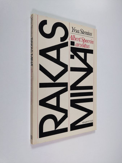 Yrsa Stenius : Rakas minä : Albert Speerin arvoitus