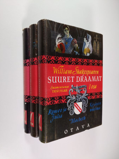 William Shakespeare : William Shakespearen suuret draamat 1-3 : Romeo ja Julia ; Kesäyön unelma ; Macbeth ; Hamlet ; Othello ; Kuningas Lear ; ...