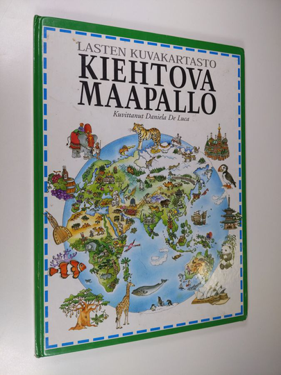 Alison Cooper : Kiehtova maapallo : lasten kuvakartasto