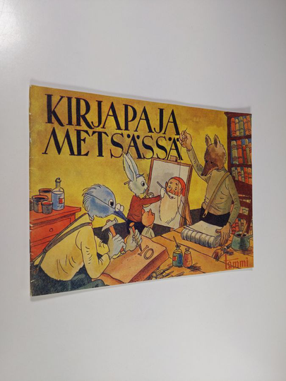 Antero Kajanto : Kirjapaja metsässä