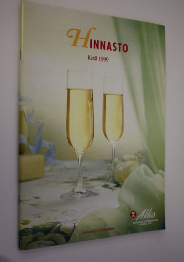 Alkon hinnasto : kesä 1999