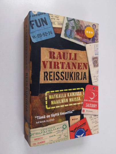 Rauli Virtanen : Reissukirja : matkalla kaikissa maailman maissa