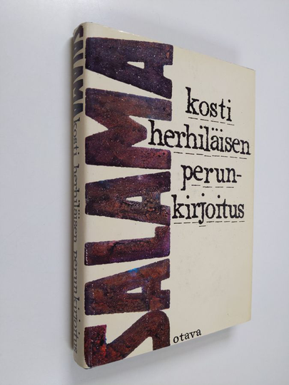 Hannu Salama : Kosti Herhiläisen perunkirjoitus