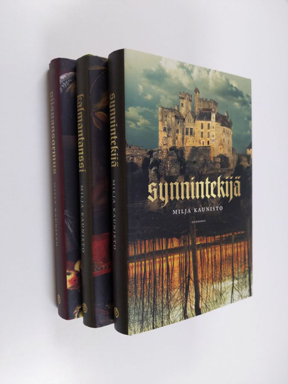 Milja Kaunisto : Olavi Maununpoika trilogia : Synnintekijä ; Kalmantanssi ; Piispansormus
