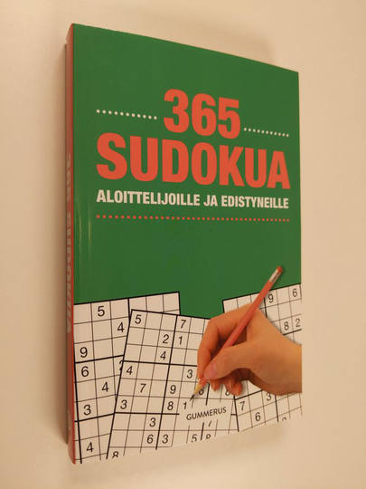 365 Sudokua aloittelijoille ja edistyneille