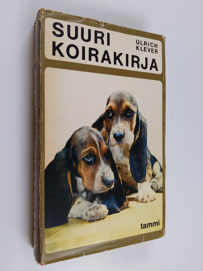 Ulrich Klever ym. : Suuri koirakirja - käsikirja koiranystäville ; 184 piirrosta, yksi- ja monivärisiä valokuvia