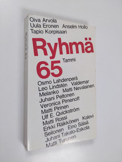 Väinö Kirstinä : Ryhmä 65 : nuorta proosaa ja lyriikkaa