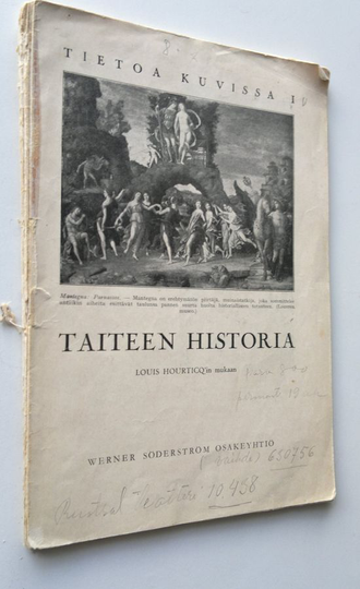 Louis Hourticq : Taiteen historia - Tietoa kuvissa 1 (1927)