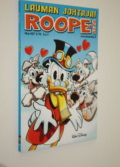 Walt Disney : Roope-Setä n:o 427 3/2015 : Lauman johtaja!