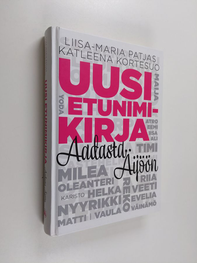 Liisa-Maria Patjas : Uusi etunimikirja : Aadasta Äijöön
