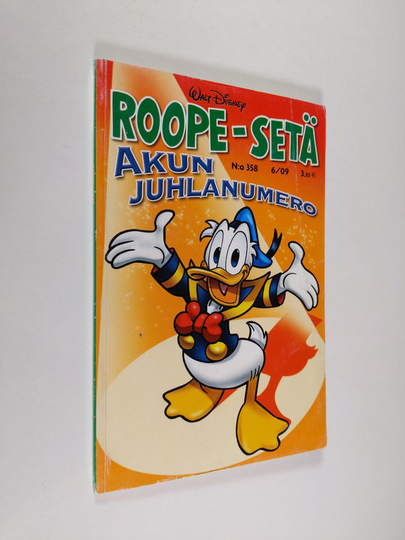 Walt Disney : Roope-setä 6/09 : Akun juhlanumero