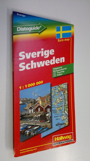 Distoguide - Sverige = Schweden 1:1000000