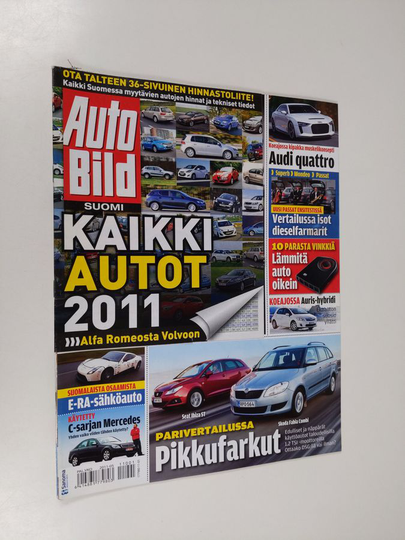 Jarmo Markkanen : Auto Bild Suomi 1-2/2011