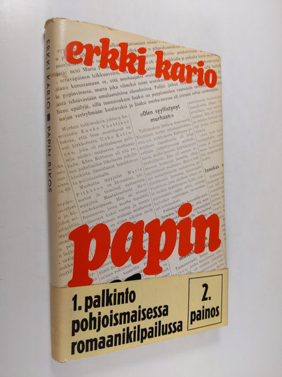 Erkki Kario : Papin rikos : Romaani