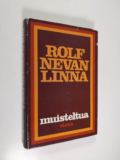Rolf Nevanlinna : Muisteltua
