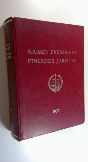 Suomen lakimiehet = Finlands jurister : 1970