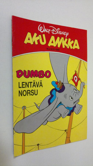 Walt Disney : Aku Ankka n:o 52B/1988 : Dumbo lentävä norsu