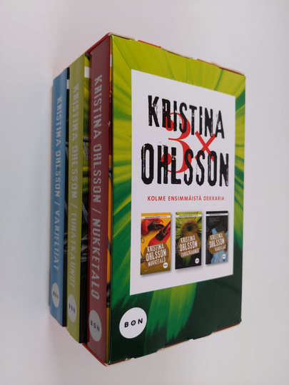 Kristina Ohlsson : Kristina Ohlsson-paketti (3-kirjaa) : Nukketalo ; Tuhatkaunot ; Varjelijat