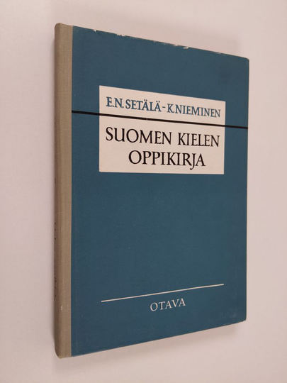 E. N. Setälä : Suomen kielen oppikirja