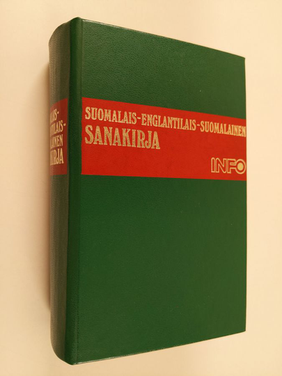 Aino Wuolle : Suomalais-englantilainen sanakirja ; Englantilais-suomalainen sanakirja