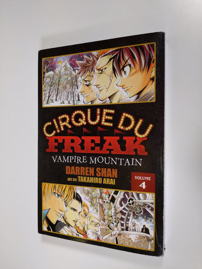 Darren Shan : Cirque Du Freak: The Manga, Vol. 4 - Vampire Mountain