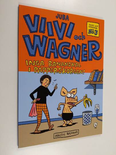 Juba : Inga bananskal i papperskorgen!