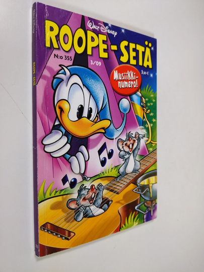 Walt Disney : Roope-setä 3/09 : Musiikkinumero