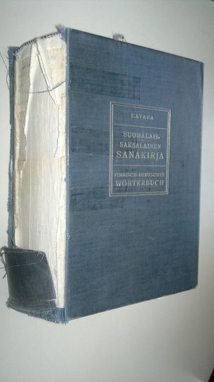 Pekka Katara : Suomalais-saksalainen sanakirja = finnisch-deutsches Wörterbuch