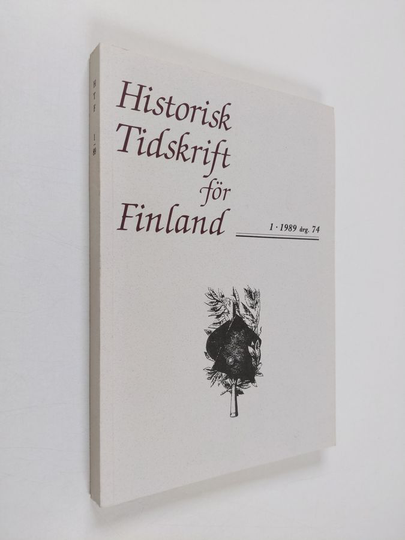 Historisk Tidskrift för Finland 1/1989
