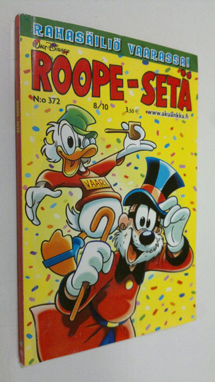 Walt Disney : Roope-setä ro 372 8/2010