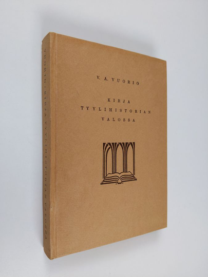 V. A. Vuorio : Kirja tyylihistorian valossa