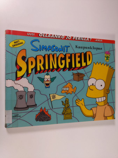 Matt Groening : Simpsonit : Springfield : kaupunkiopas