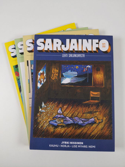 Sarjainfo 2018 : vuosikerta 4 numeroa