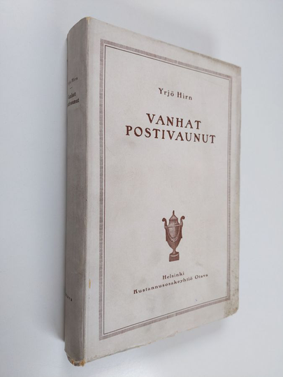 Yrjö Hirn : Vanhat postivaunut ja muutamia niiden matkustajia