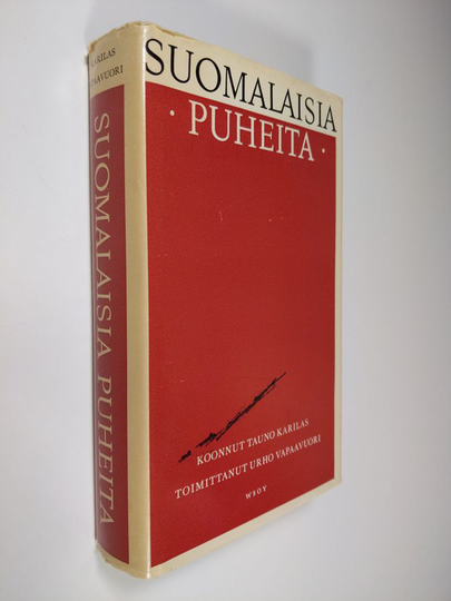 Tauno Karilas (koonnut) : Suomalaisia puheita